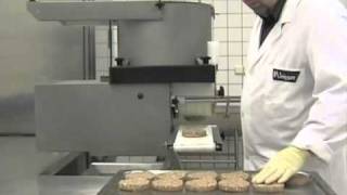 Weisser PF90  Form amp Portioniermaschine Hacksteak Frikadellen Hamburger formen [upl. by Moor]