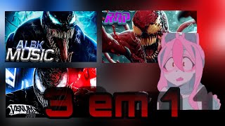 BNA react Rap do Venom Carnificina e Venom vs carnificina  3 em 1  ALBK RapBits e Venum Beats [upl. by Eevets442]