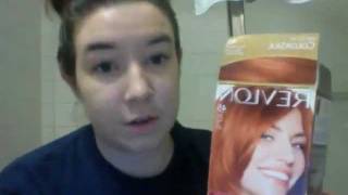 Hair Dye Demo  Dark Brown to Auburn [upl. by Natek]