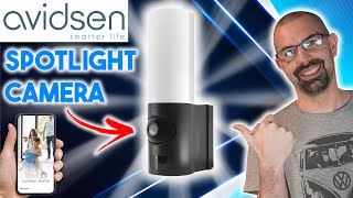 Avidsen Spotlight caméra  Une caméra dextérieure avec une lumière [upl. by Gersham]