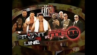 Story of The Main Event Mafia vs The TNA Front Line  Final Resolution 2008 [upl. by Sremlahc]