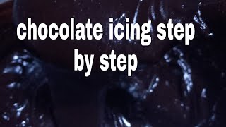 timpla ng chocolate icing step by step part 2 [upl. by Niwre]