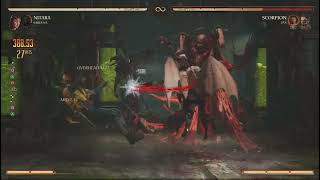 Mortal kombat 1  Nitara combo 30 to 56 [upl. by Oly]