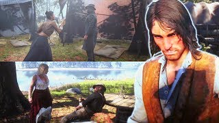 RDR2 John Marston is a dangerous man  Red Dead Redemption 2 Camp Event [upl. by Mallorie]