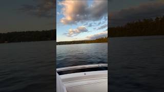 Perfect Day on Long Lake Maine 🌊 🚤 shorts boating maine [upl. by Levenson]