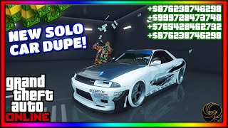 SOLO  NEW SUPER EASY GTA 5 ONLINE CAR DUPLICATION GLITCH  AFTER PATCH 167  PS5XBOXPC [upl. by Oruntha]