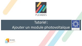 Module photovoltaïque en STD dans Pleiades [upl. by Aihcropal780]