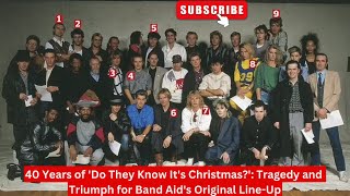 40 Years of Do They Know Its Christmas Tragedy and Triumph for Band Aids Original LineUp [upl. by Benedict]