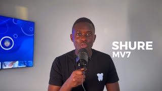 Fahamu zaidi kuhusu mic hii ya Shure MV7 [upl. by Araik]