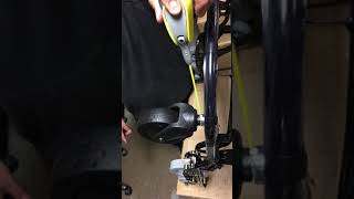 Greasing the Front Caster  UStep Neuro Walker [upl. by Olva]