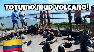 MUD BATH IN CARTAGENA  EL TOTUMO VOLCANO [upl. by Dray]