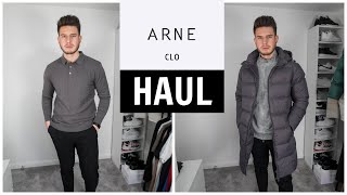 The ULTIMATE Menswear Brand  ARNE CLO Haul amp Try On [upl. by Eidnil]