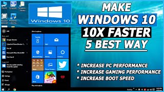 How to make windows 10 faster pc windows windows10 [upl. by Amiaj]