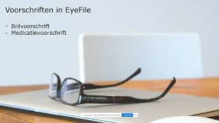 Voorschriften in EyeFile [upl. by Dolli]