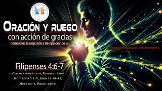 Oración y ruego con acción de Gracias Dios te responde Elvis Feliz MSAFE [upl. by Harli]