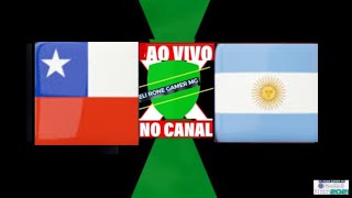 CHILE X ARGENTINA AO VIVO COM IMAGENS JOGO DE HOJE ASSISTA AGORA AQUI A SIMULAÇÃO GAMEPLAY PES21 [upl. by Eneirda94]