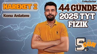 44 GÜNDE TYT FİZİK KAMPI  5 GÜN  HAREKET KONU ANLATIMI  2  YKS 2025  PDF [upl. by Hiett]