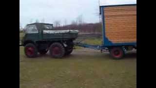 Unimog 411 mit Zirkuswagen [upl. by Misha]