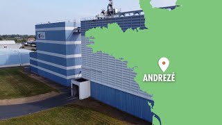 Vidéo Moulin Andrezé  TERRENA MEUNERIE [upl. by Rubina]