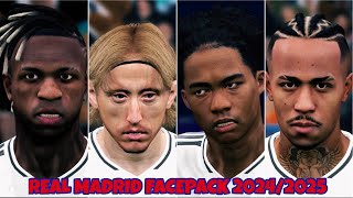 PES 2017 REAL MADRID FACEPACK 2024 2025 [upl. by Enelad719]