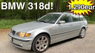 ¿Deberías comprar un BMW 318DSW 2003 PruebaTest Review en español E46 [upl. by Azerila739]