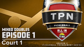 Thursday Premier Night  S2E1 Mixed  All In Pickleball Gym  Court 1 C1 Main [upl. by Riebling]