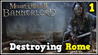 Leading The Germanic Tribe To Destroy Rome Bannerlord Eagle Rising Germanic Lets Play 1 [upl. by Suzetta888]