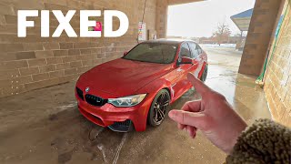 FIXED THE WHINING NOISE ON MY BMW M3  350 later heres what it was [upl. by Ayimat]