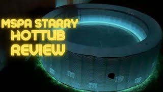 Unboxing and reviewing Mspa’s starry hottub [upl. by Assilem615]