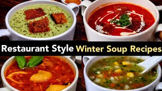 POPULAR RESTAURANT STYLE SOUP RECIPES  WINTER SOUP RECIPES  HEALTHY AND TASTY SOUP RECIPES [upl. by Nixon389]