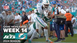 New York Jets vs Miami Dolphins Game Highlights  NFL 2024 Season Week 14 [upl. by Funch]