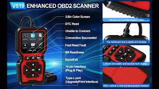 DATANG OBD2 Scanner Diagnostic Tool [upl. by Etterual]