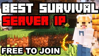 Best Minecraft Survival Server to Join in 2024 121 [upl. by Ainat]