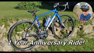 Trek Domane AL 3 – One Year Anniversary Ride [upl. by Barbette855]