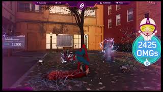 Greenwich Village Screwball Gadget Challenge  Gold  Ultimate SpiderMan PS4 64400  58000 [upl. by Stormie]