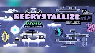 Recrystallize by GrenadeofTacos 62 progress extreme demon Geometry Dash mobile [upl. by Eveineg]