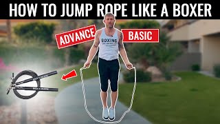 How to Jump Rope Like a BOXER Step by Step  Tony Jeffries [upl. by Adnilym627]