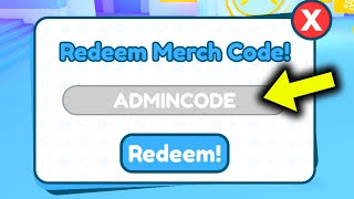 😱NEW🔥 HOW TO GET FREE MERCH CODES in Pet Simulator X [upl. by Samira390]