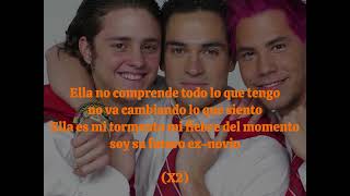 RBD  Futuro Ex Novio Letra [upl. by Ecirbaf]