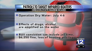 Patrols to target impaired boaters [upl. by Yc]