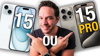 iPhone 15 ou iPhone 15 Pro  Lequel Choisir [upl. by Ahsit103]