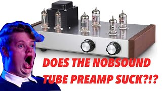 Nobsound Tube Preamp Review HD 1080p [upl. by Aenea]