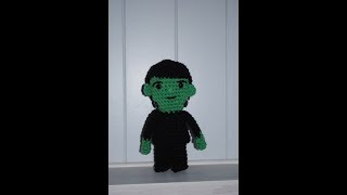 Crochet Frankenstein Doll [upl. by Smaoht568]