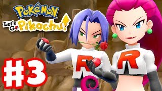 Pokemon Lets Go Pikachu and Eevee  Gameplay Walkthrough Part 3  Team Rocket at Mt Moon [upl. by Akire905]