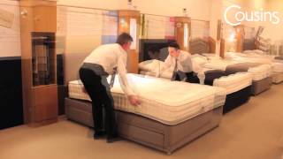 Caring for your Bed  How to Turn and Rotate a Mattress [upl. by Nahtanoy102]