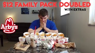 Arbys 12 Family Pack doubled with extras [upl. by Icam]