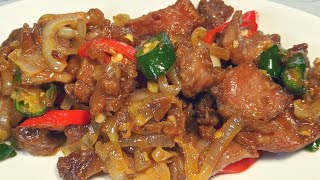 Resep Beef Teriyaki Ala Hokben  Resep Masakan [upl. by Trahern]