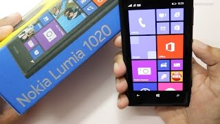 Nokia Lumia 1020 with 41MP Camera Unboxing amp Sample Pictures [upl. by Burt]