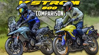 Suzuki V Strom 800 Comparison  Standard vs DE  Cycle News [upl. by Serica244]