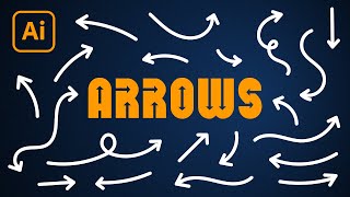 How to Make an Arrow in Illustrator [upl. by Sukin299]